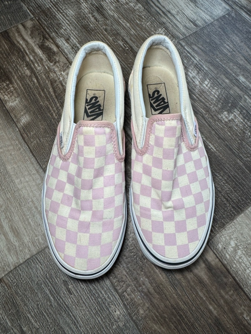Light Purple Vans- Slip ons Women’s 8.5